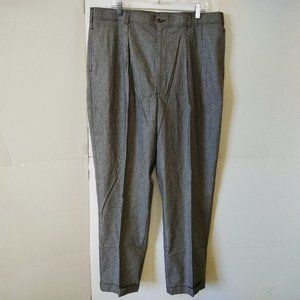 Hunt Club Relaxed Tapered Dress Pants 39 X 32